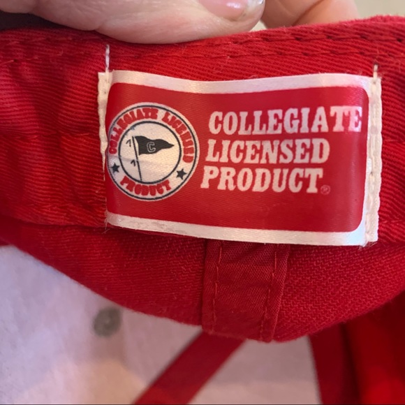 Signatures Red Ohio State Buckeyes Adjustable Cap - Picture 3 of 5